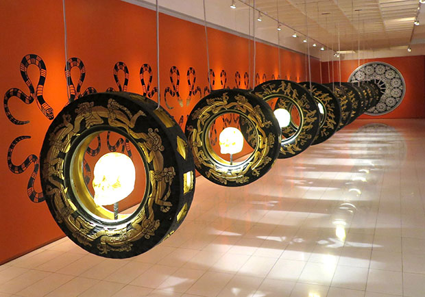 בתסבה רומרו, צללים נודדים, 2016. צילום באדיבות האמנית 