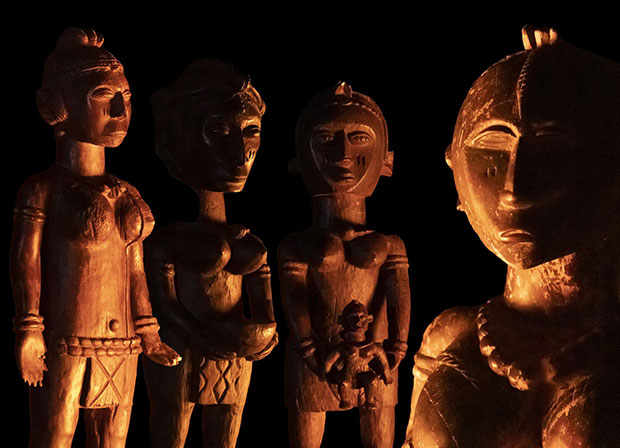 המאסטרים הגדולים, אוסף דינה ומיכאל וייס לאמנות אפריקאית. צילום: דוריאן גוטליב