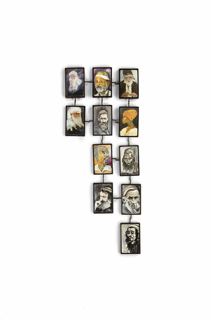 Exhibition in Brooches, 2019, Omri Goren