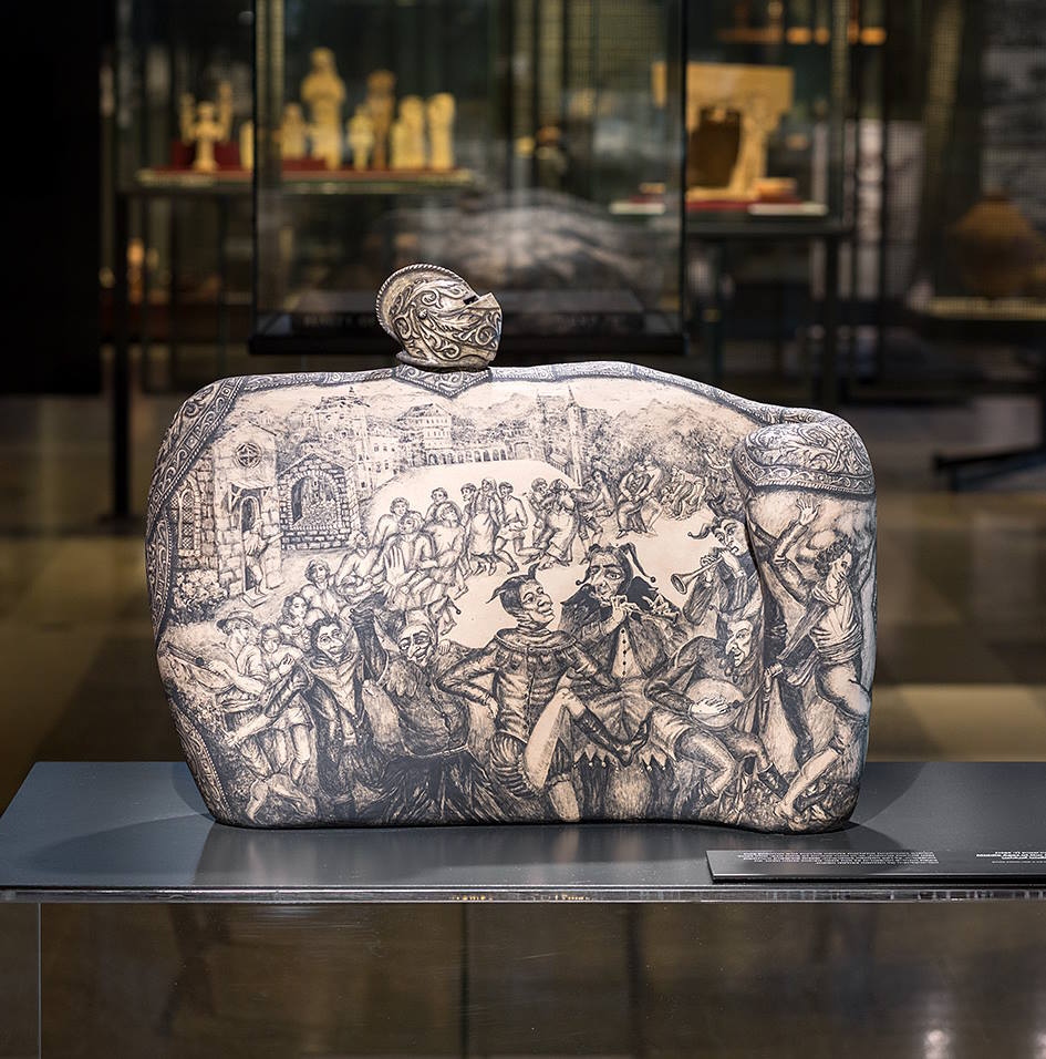 ימי ביניים של ימנו, 2023, יבגניה קירשטיין. צילום: אלעד שריג