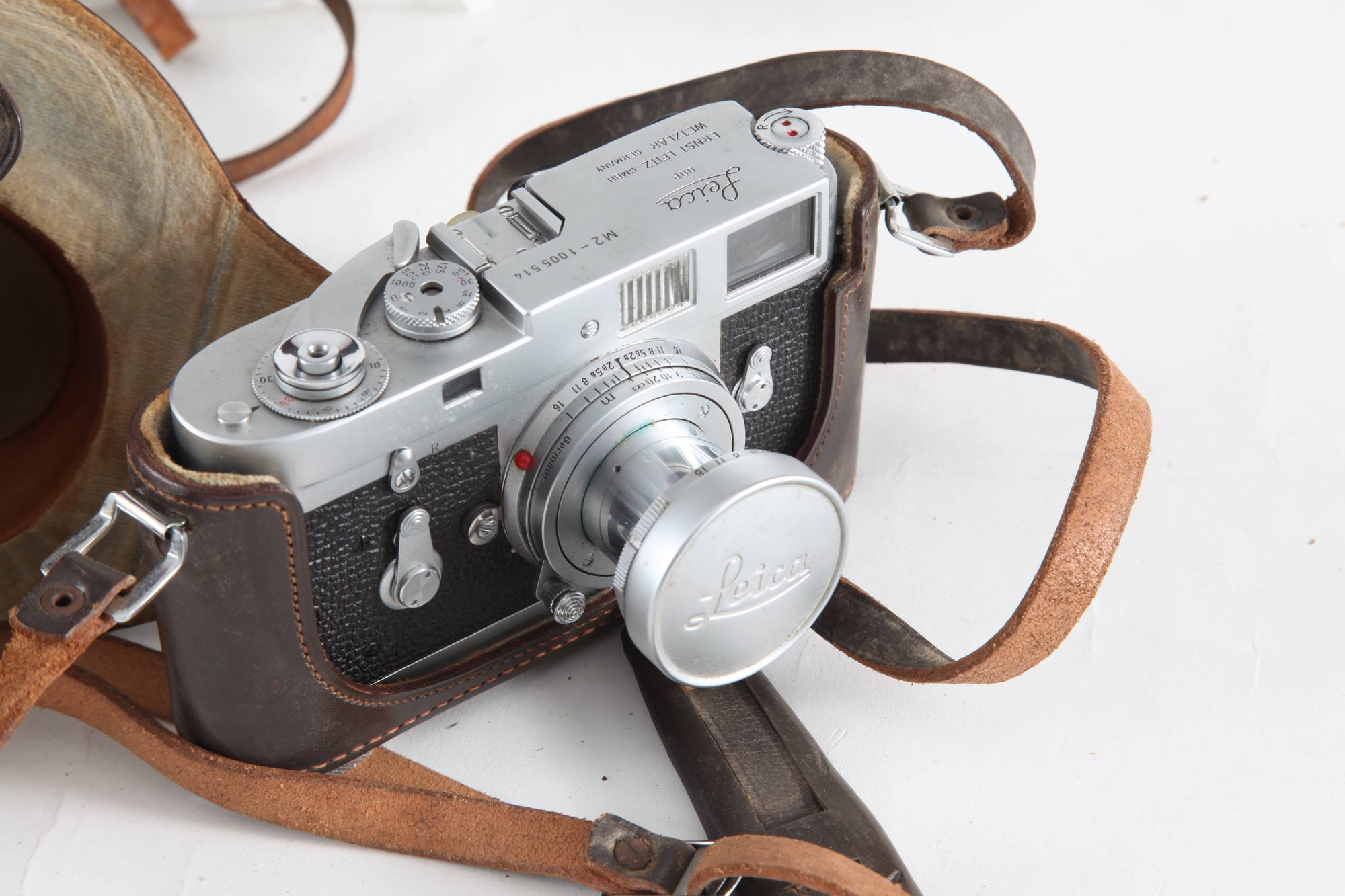 מצלמת לייקה, גרמניה, 1968-1957, מאוסף אפרים ורן ארדה המושאל למוז"א. צילום: רן ארדה