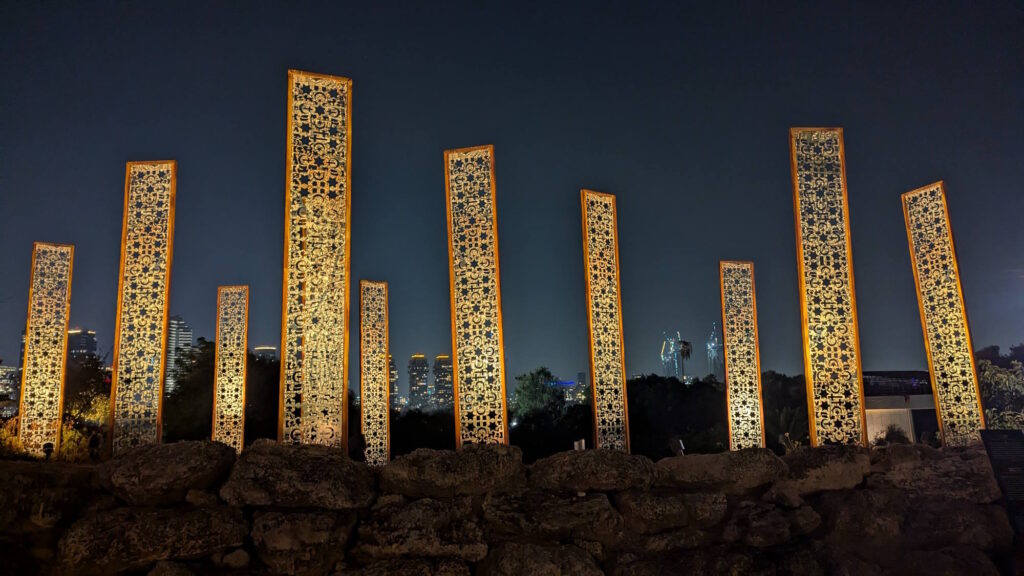 אבנר שר, קו הרקיע, 2020. צילום: נוף הררי