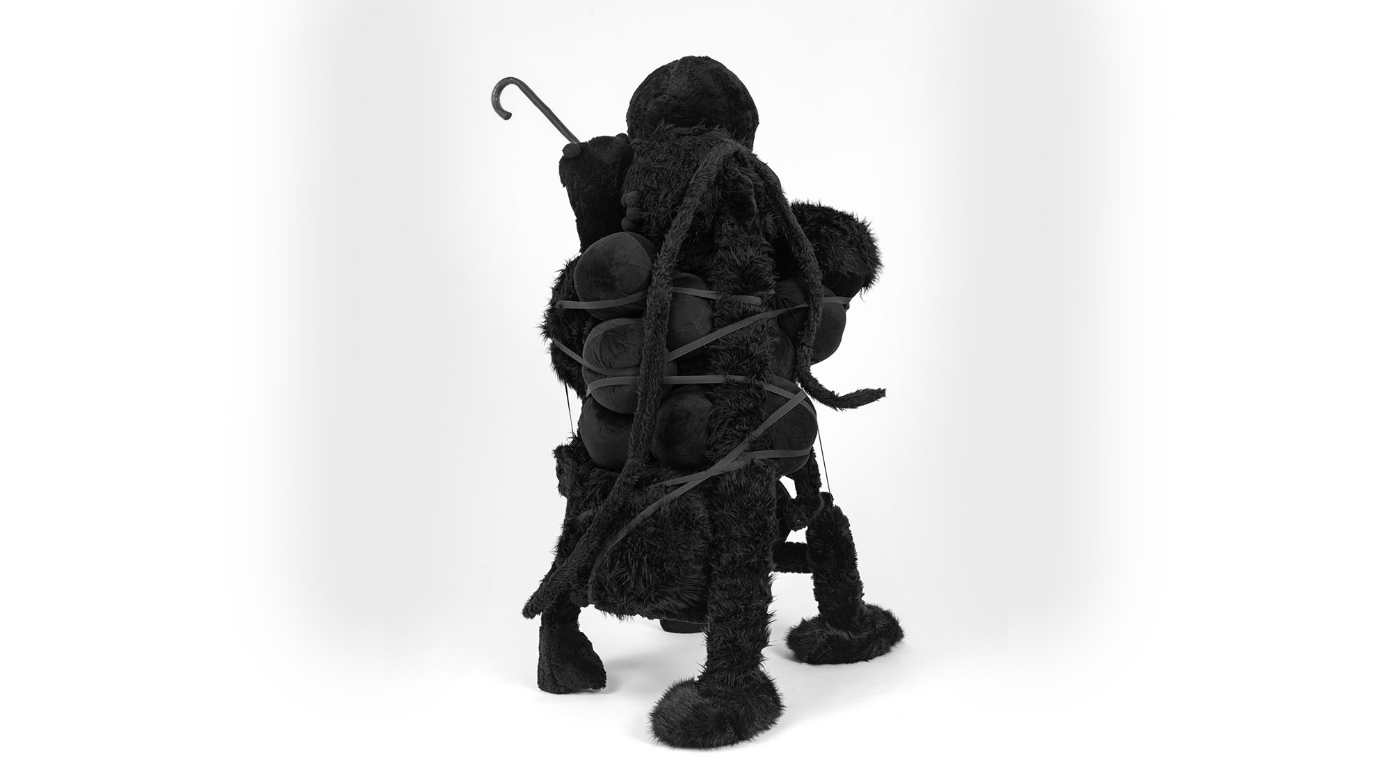 דבר מס' 1, מתוך הסדרה "סולמות", 2017. טכניקה מעורבת ורדי-מייד. צילום: דניאל חנוך