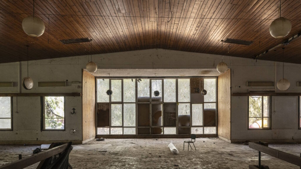 Yael Serlin, "Lullaby", Frame from  a double channelled video, 2025