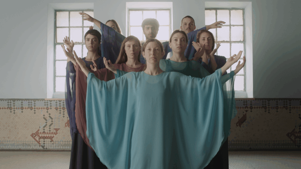 Renana Eldor, "Genesis", Frame from a double channelled video, 2025. Photo: Elad Sarig