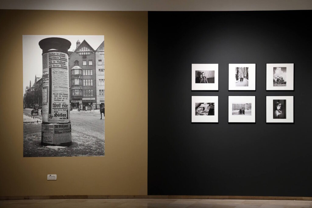 האחים חנקין: זיכרונות מקבילים. מראה הצבה בביתן רוטשילד. צילום: דנה קופל