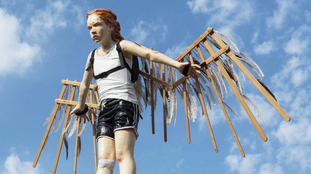 Vered Aharonovitch, Girl with Wings, 2023. Photo: Michael Liran