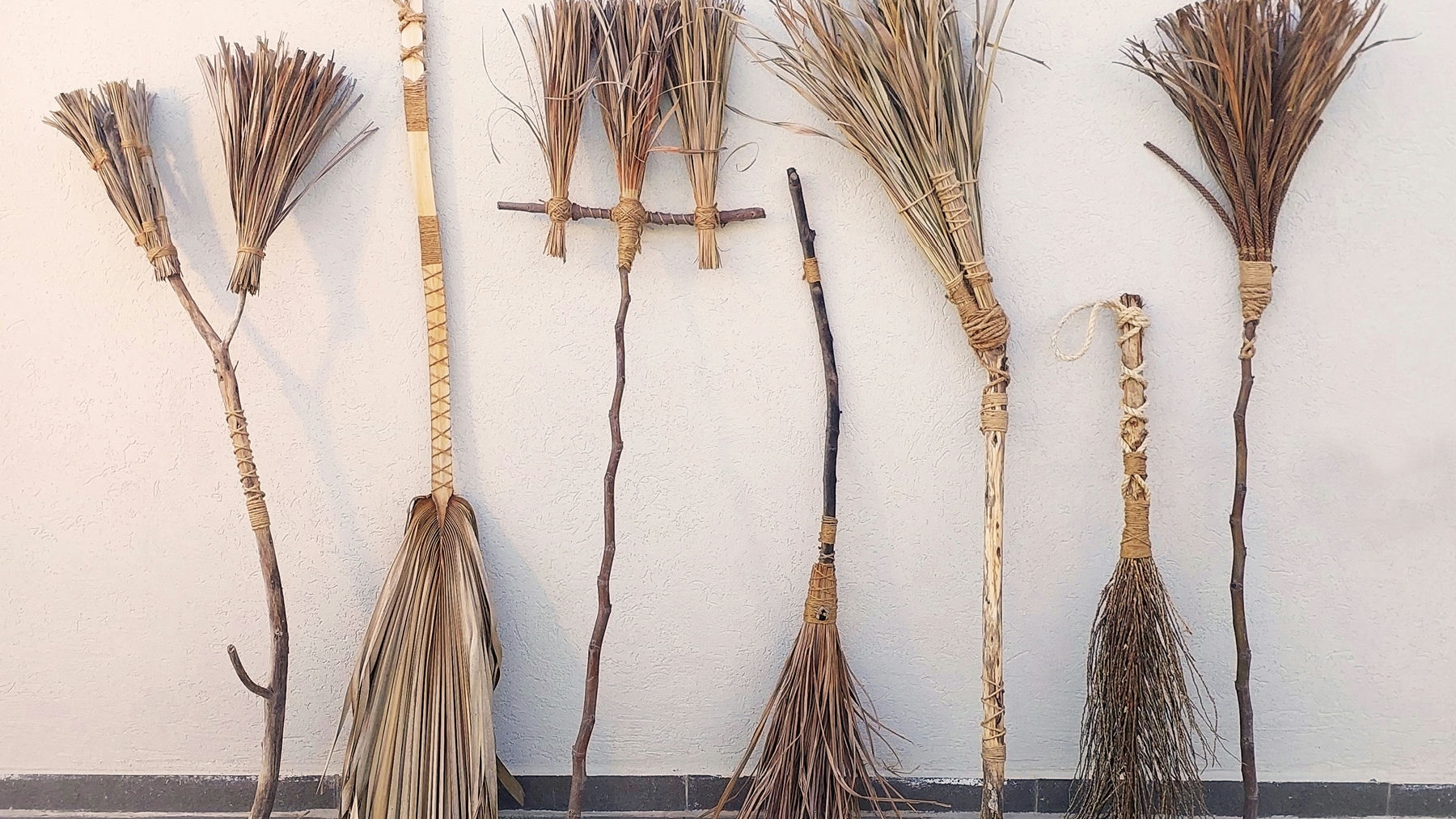 Liron Golan Wasserman, Brooms, 2025. Photo: Courtesy of the artist