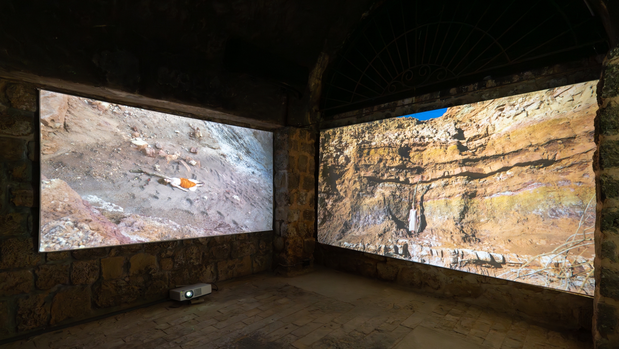 One Shot, Installation view in the Glassblower Workshop. Photo: Daniel Hanoch